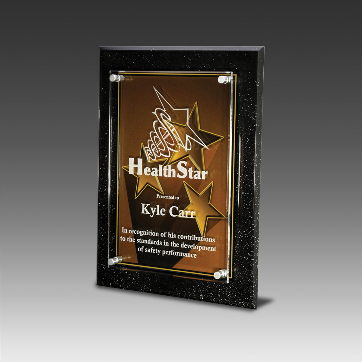 AcryliPrint® HD Star Excellence Plaque