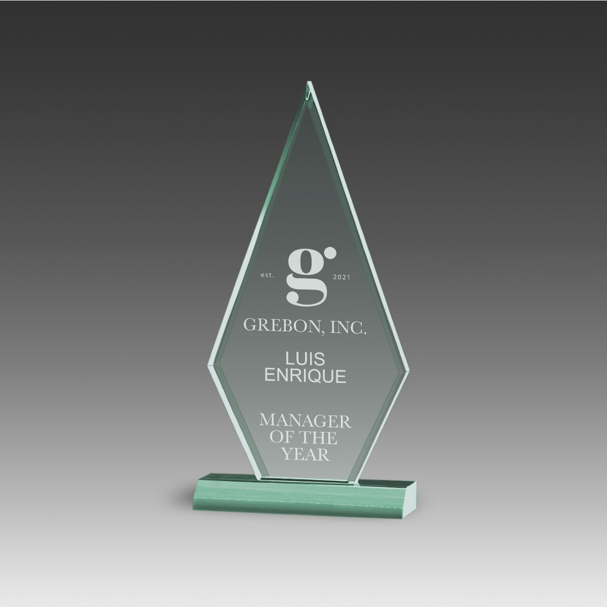 Beveled Apex Award
