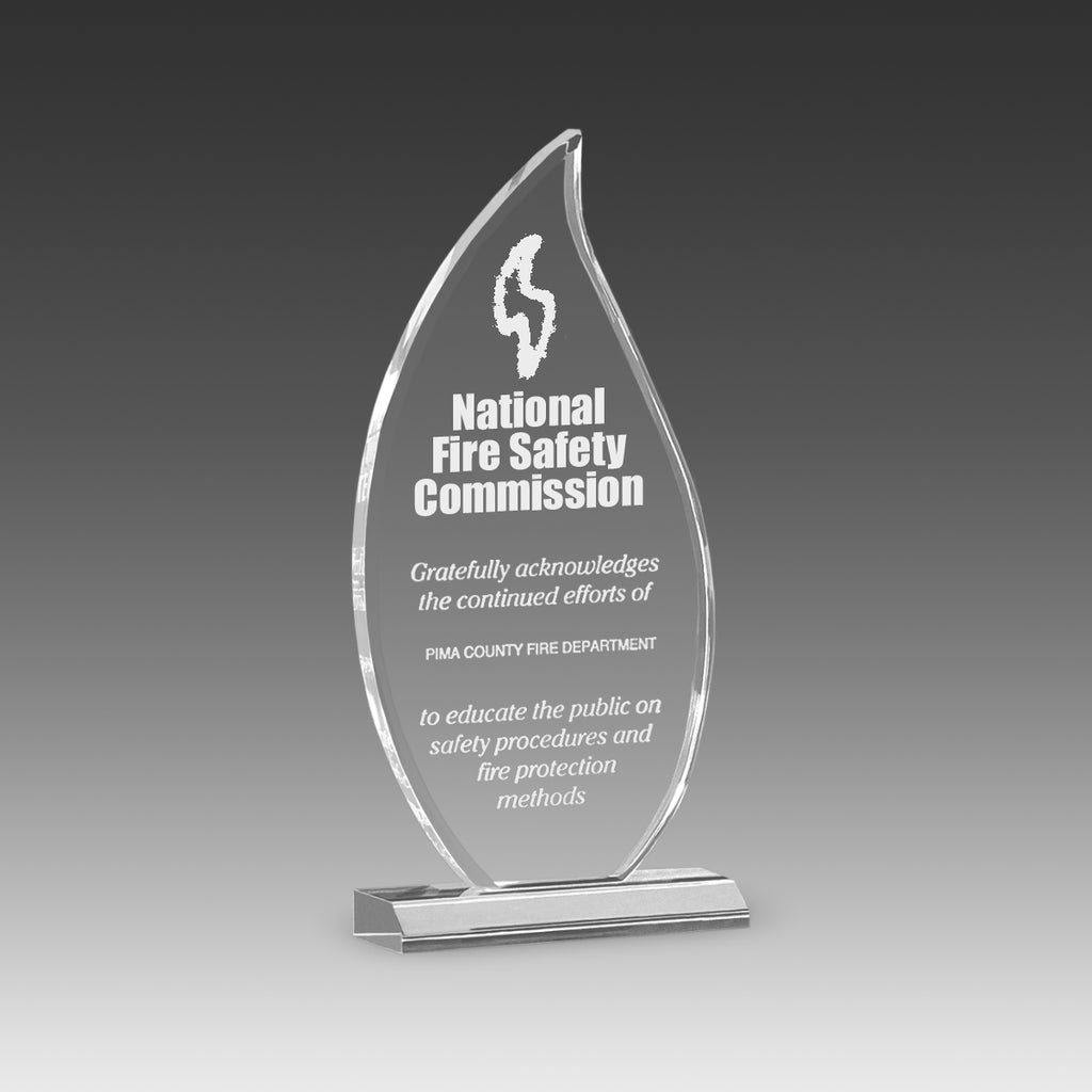 Beveled Flame Award