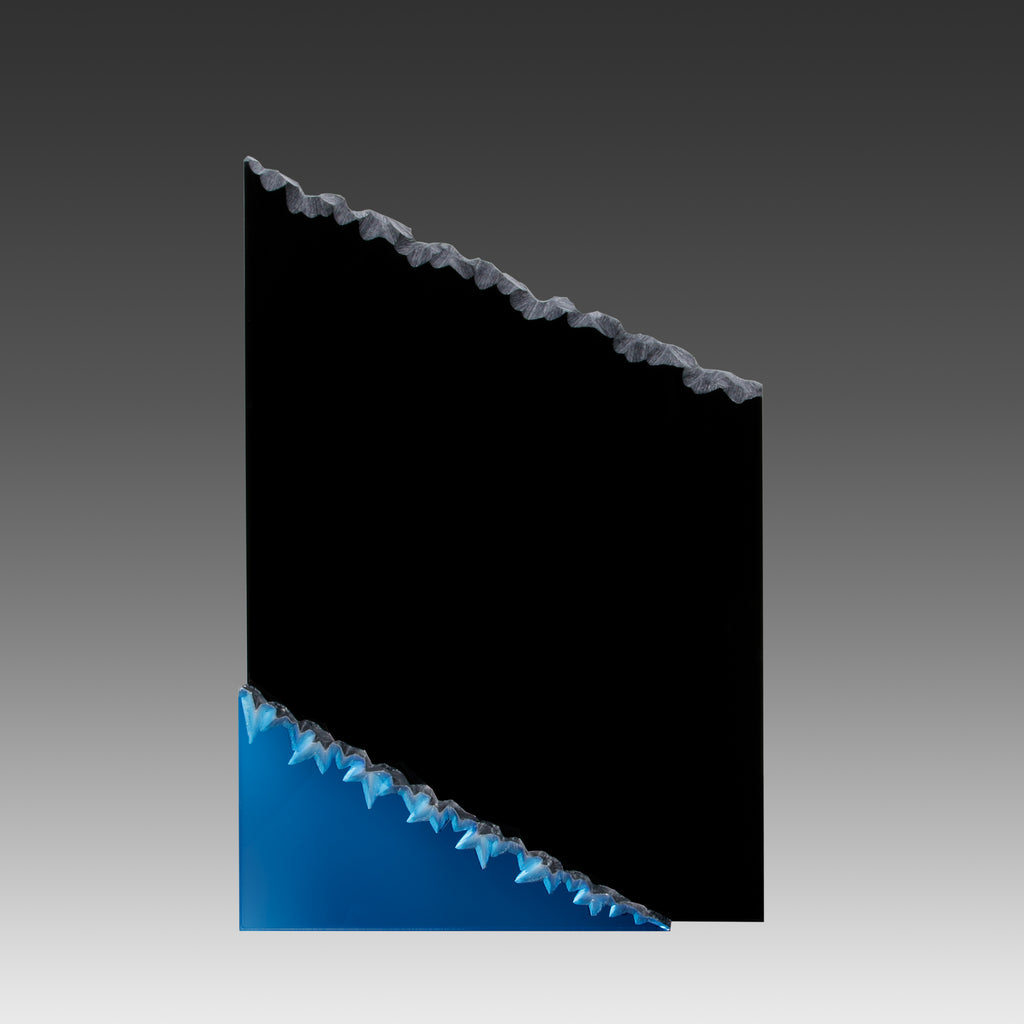 Sculptured Frosted Mountain Award™ Black