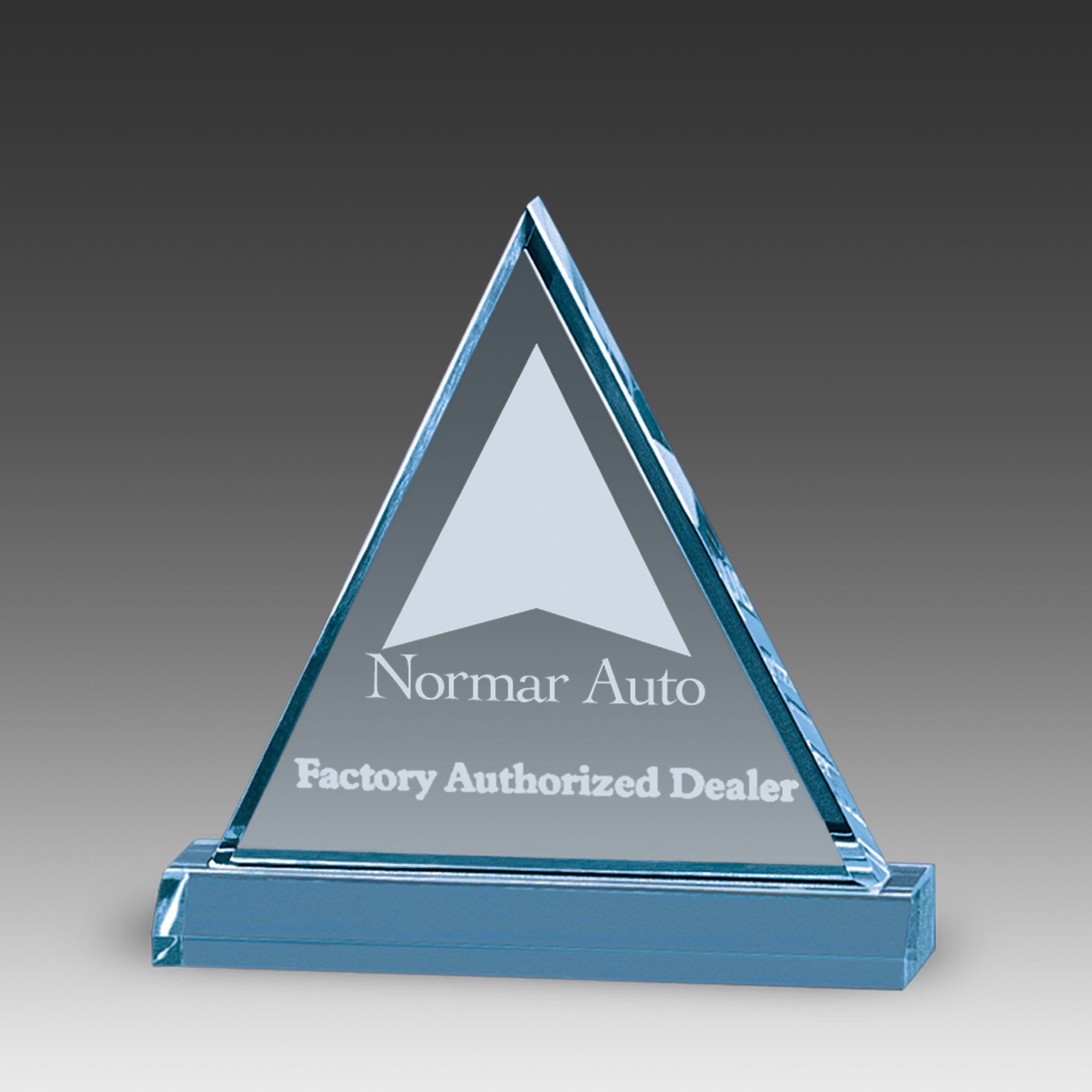 Beveled Triangle Award