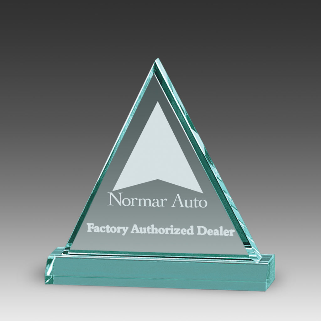 Beveled Triangle Award
