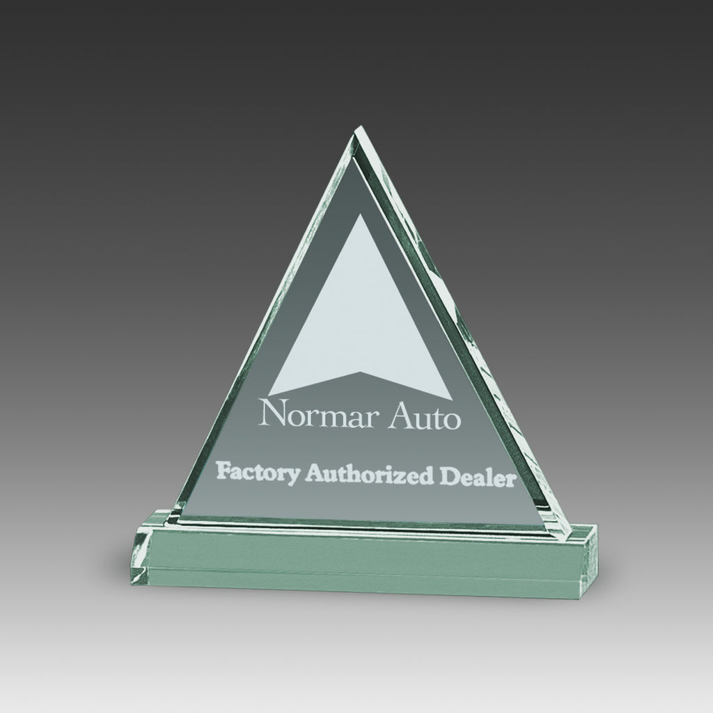 Beveled Triangle Award