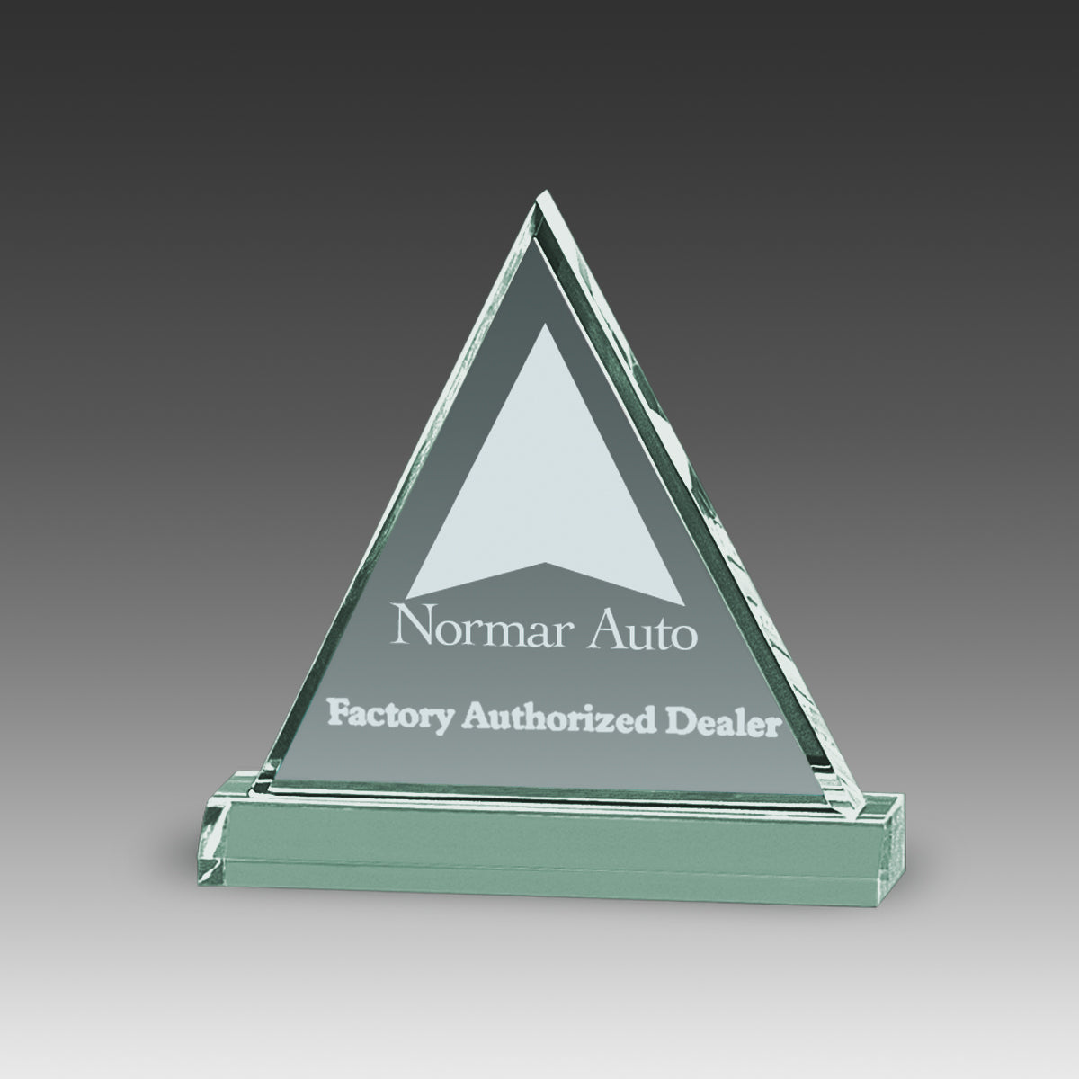 Beveled Triangle Award