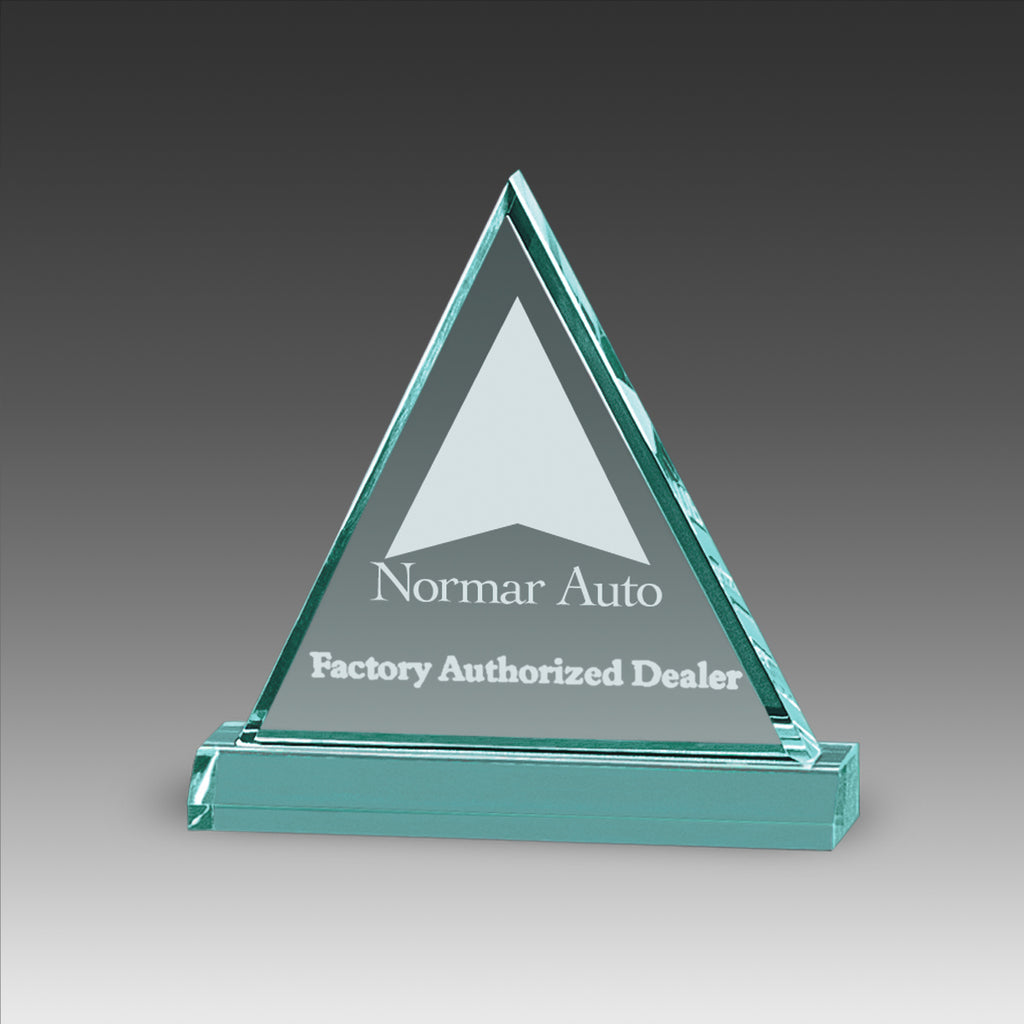 Beveled Triangle Award