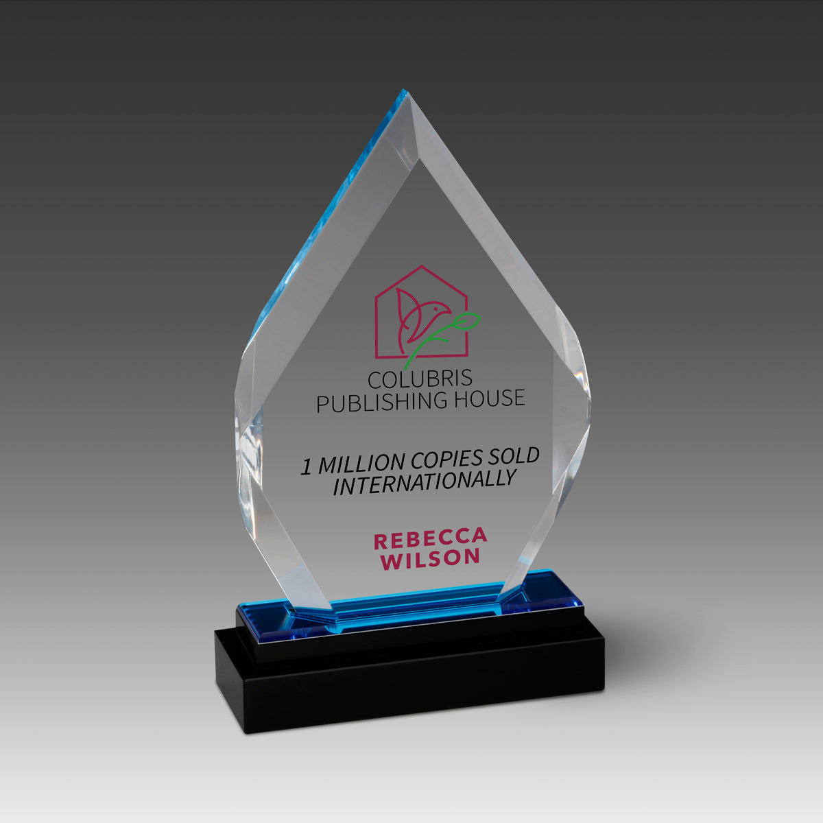 CrystalAcrylic Fusion Diamond Facet™ Award