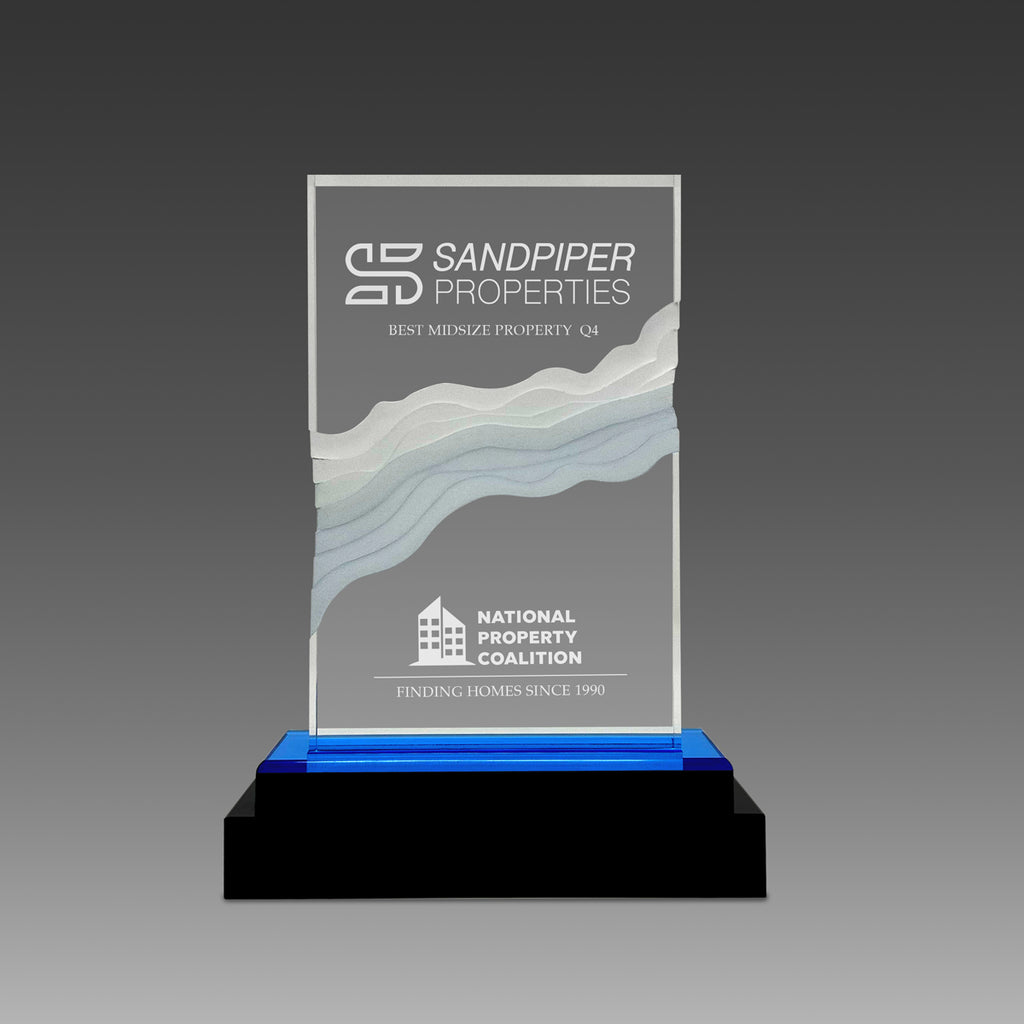 CrystalAcrylic Fusion Wave™ Award