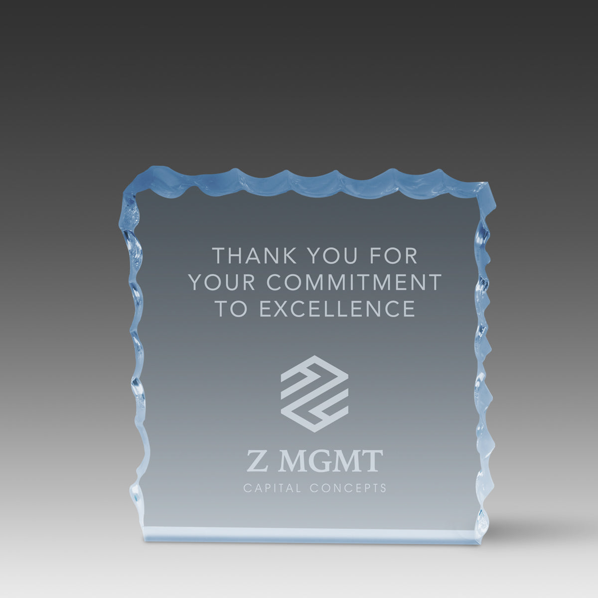 Cracked Ice Paperweight