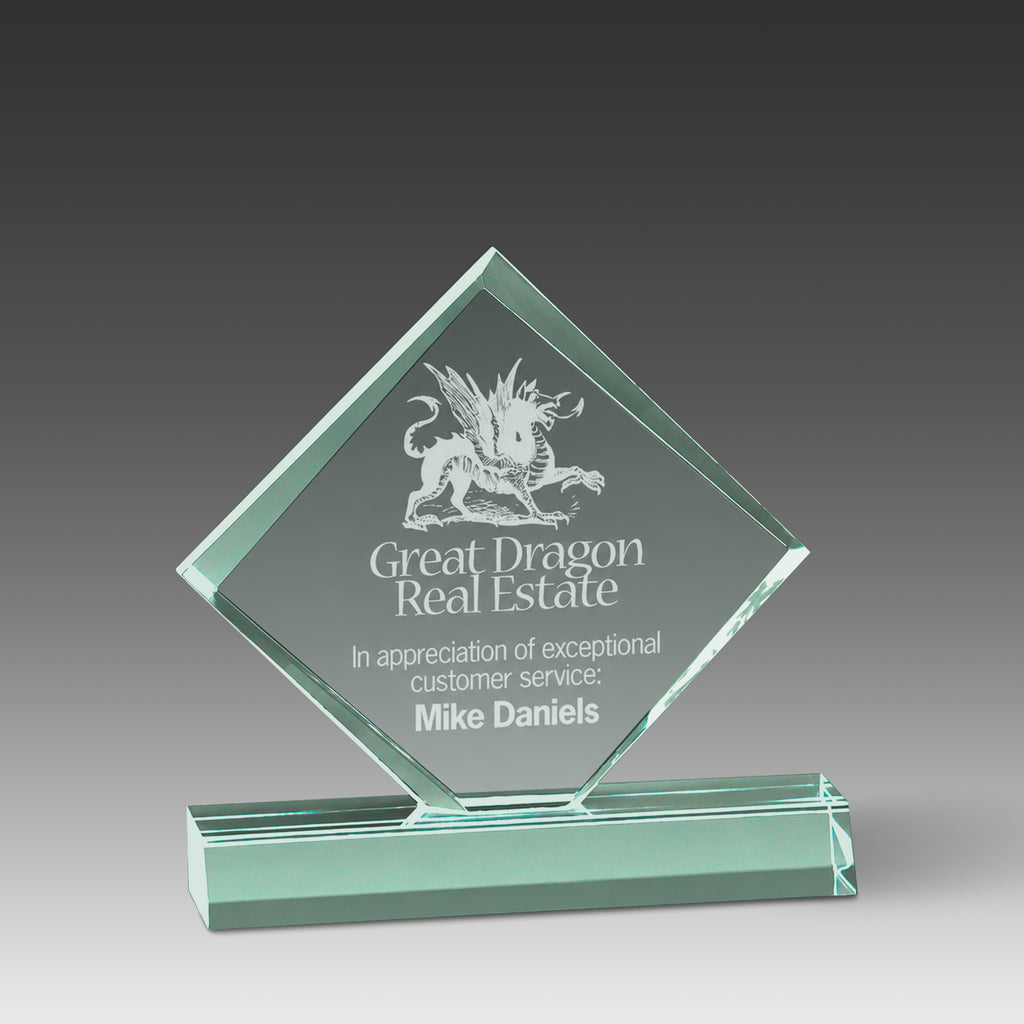 Diamond Jewel Bevel Award