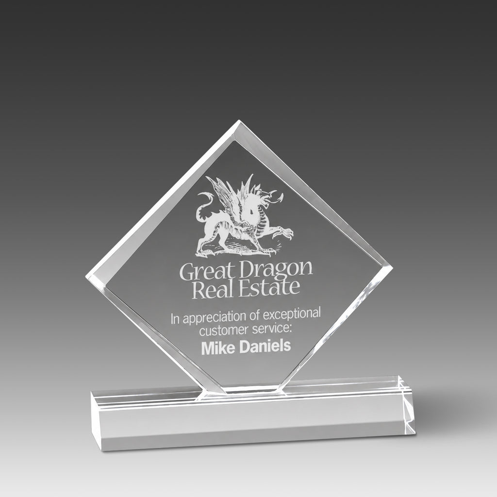 Diamond Jewel Bevel Award