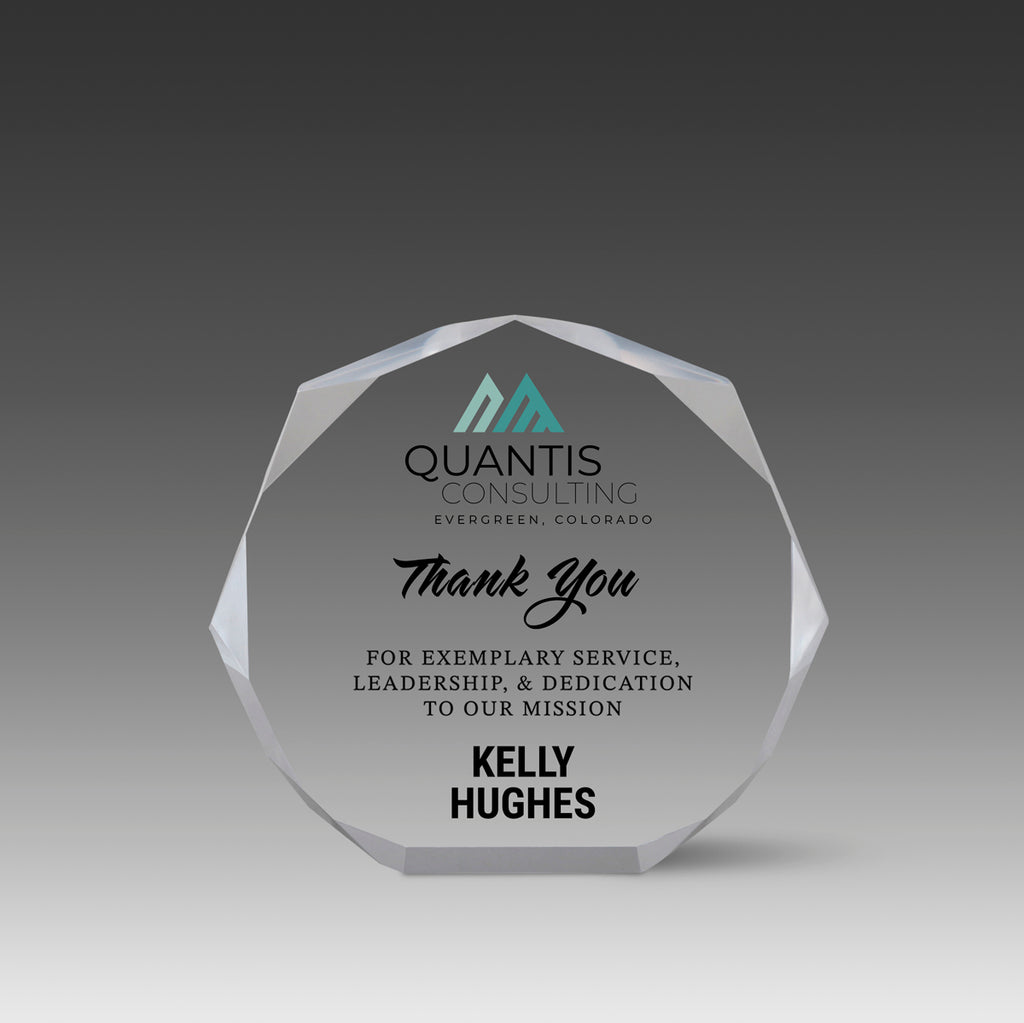 Octagon Bevel Award™