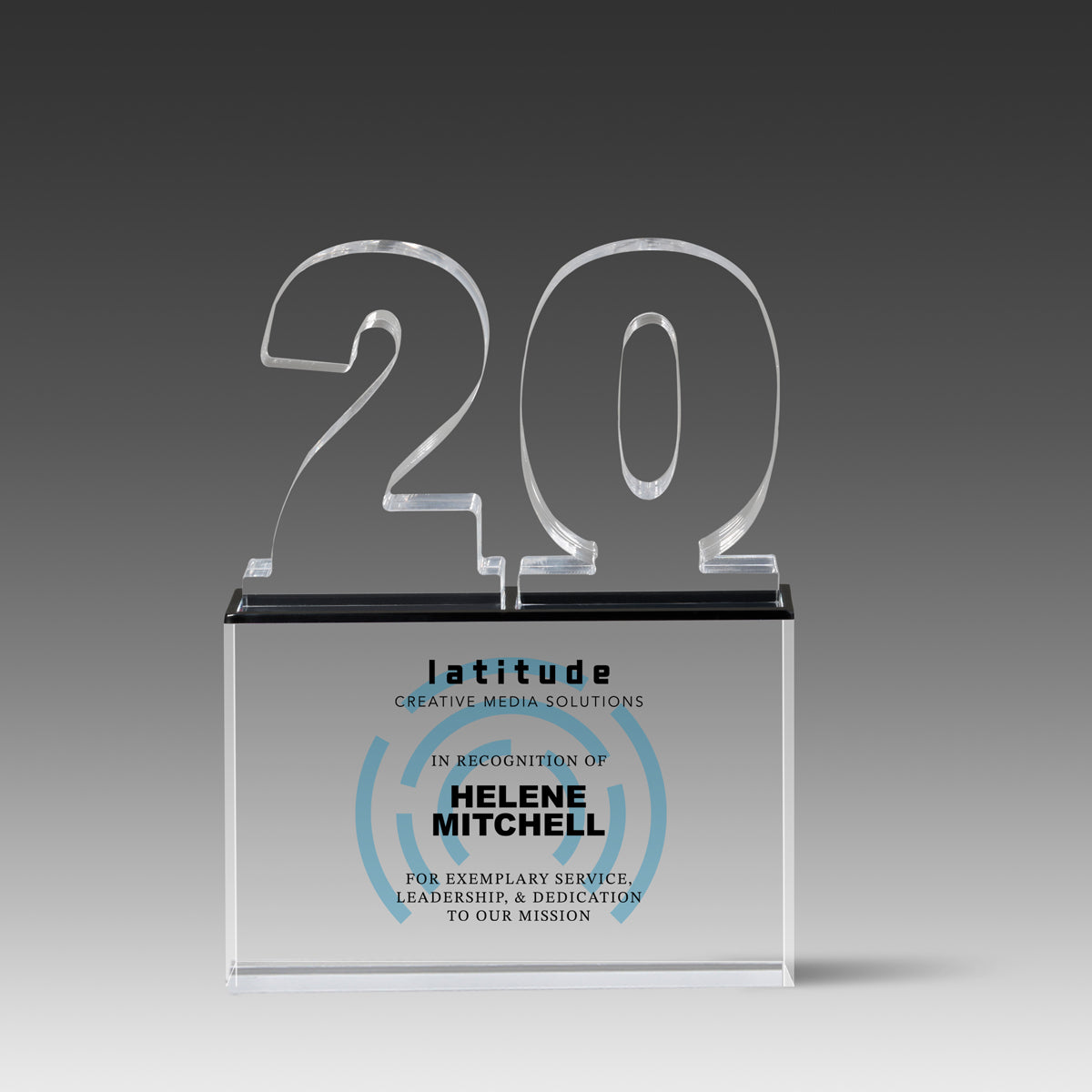 Recognition Number 20