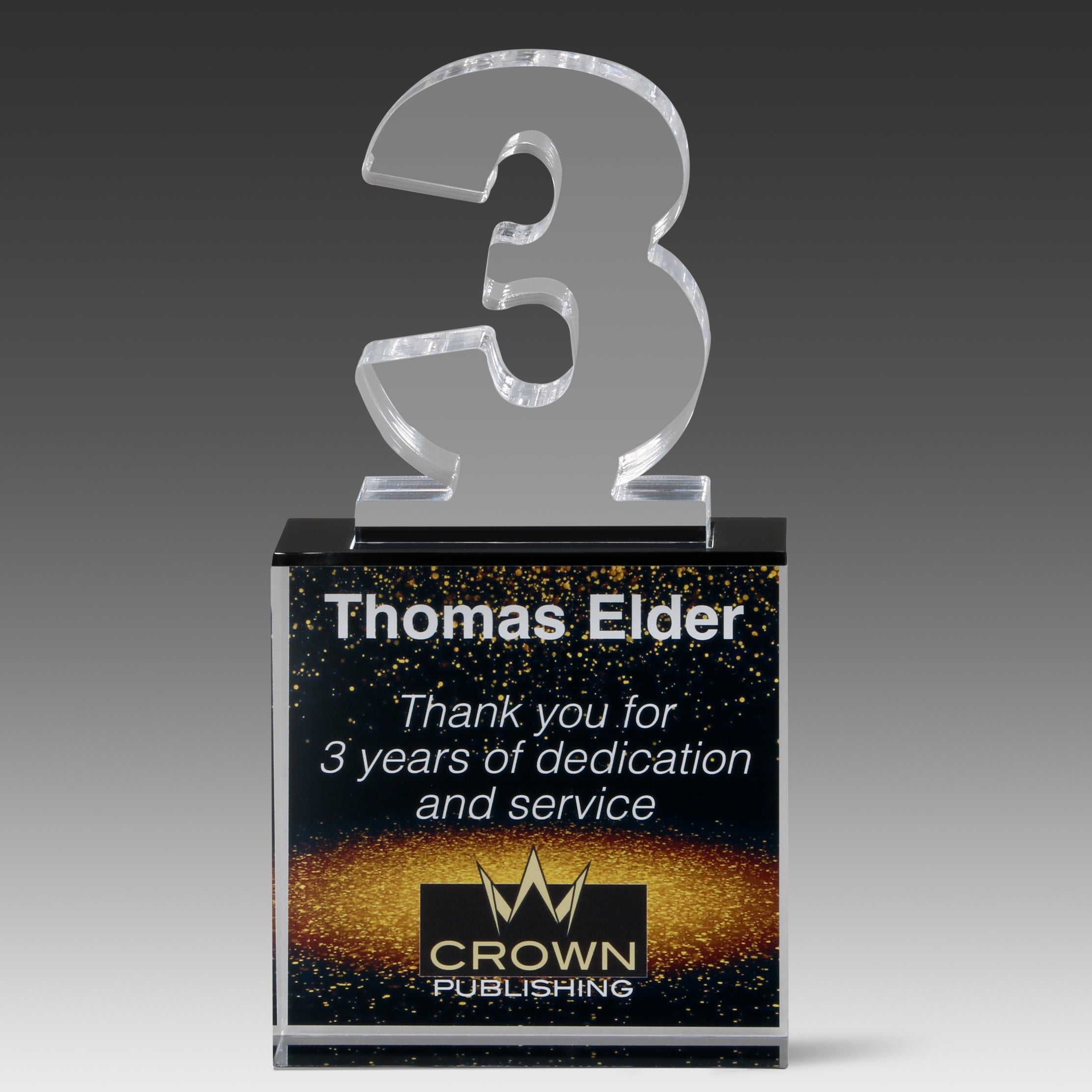 Recognition Number 3