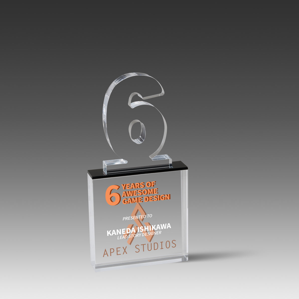 Recognition Number 6