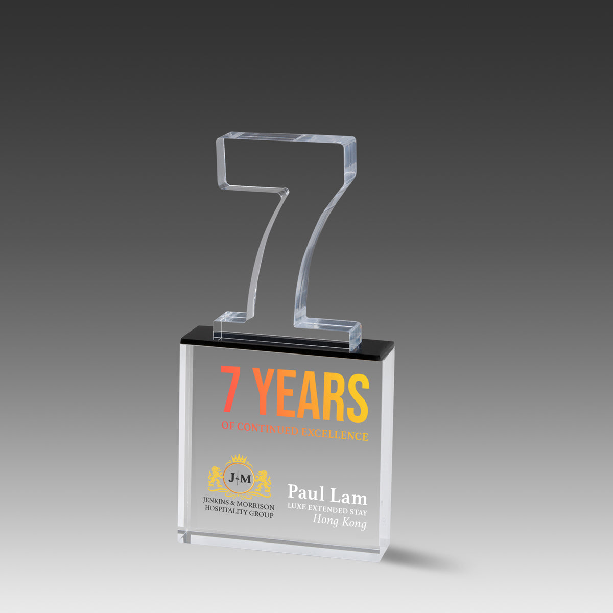 Recognition Number 7