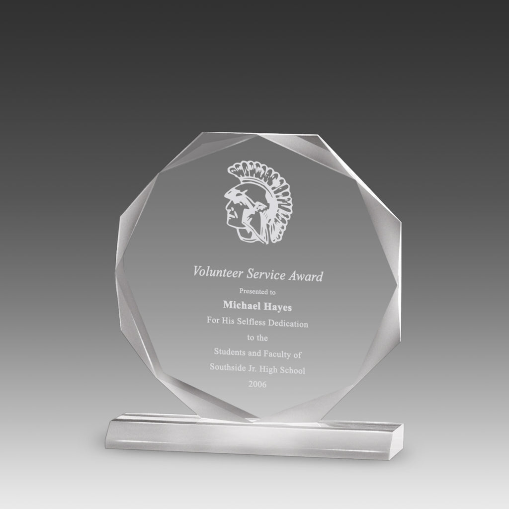Beveled Octagon Award™