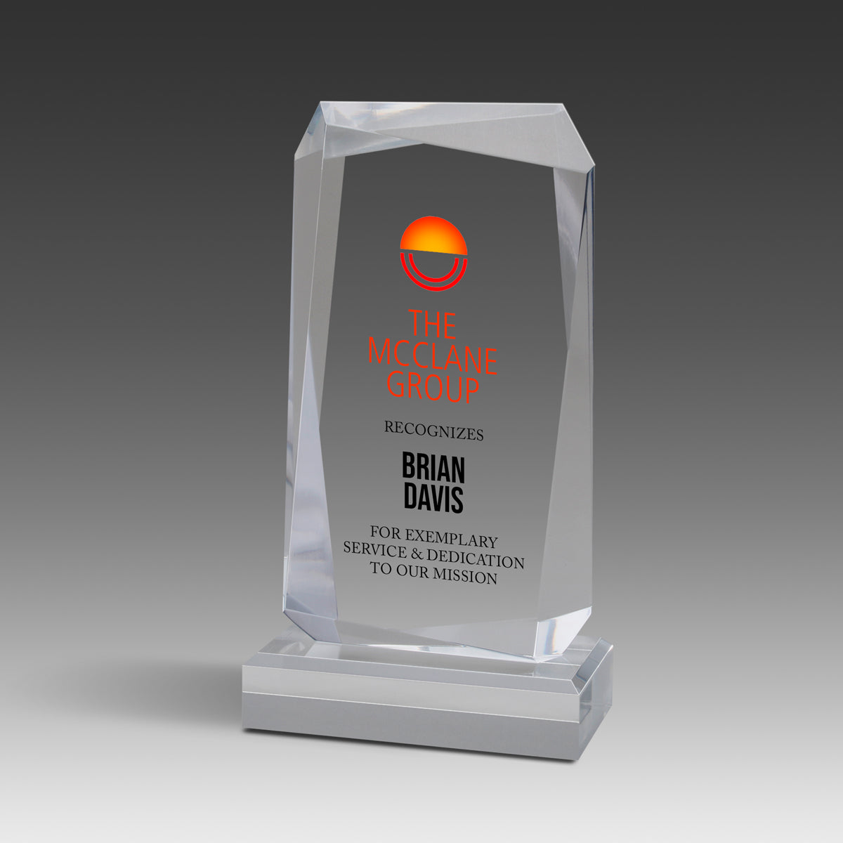 Facet Rectangle™ Award