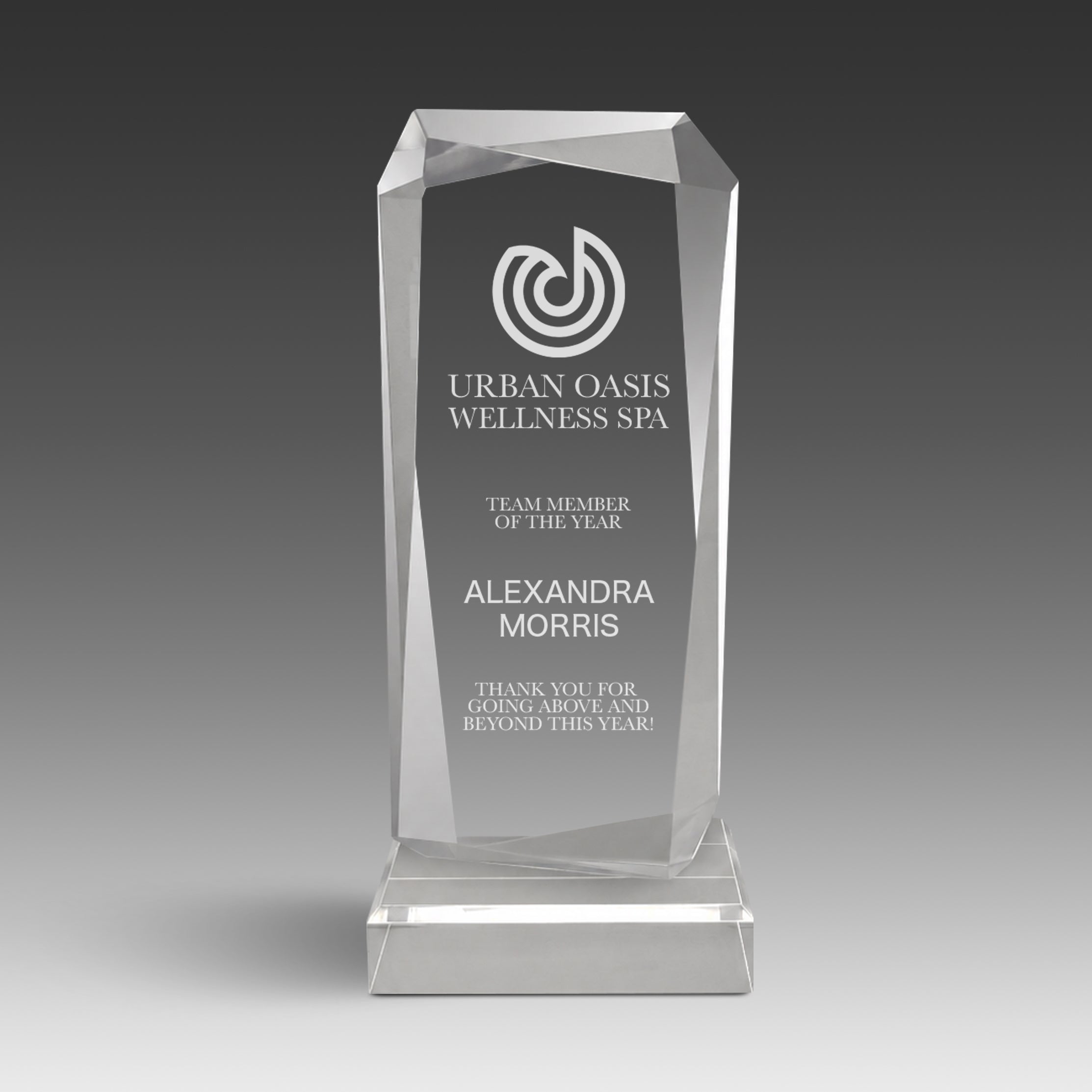 Facet Rectangle™ Award