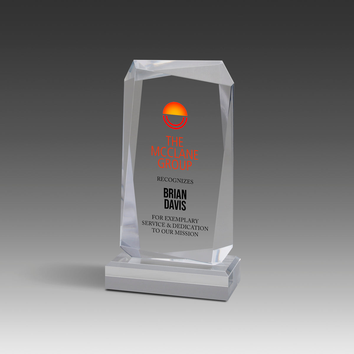 Facet Rectangle™ Award