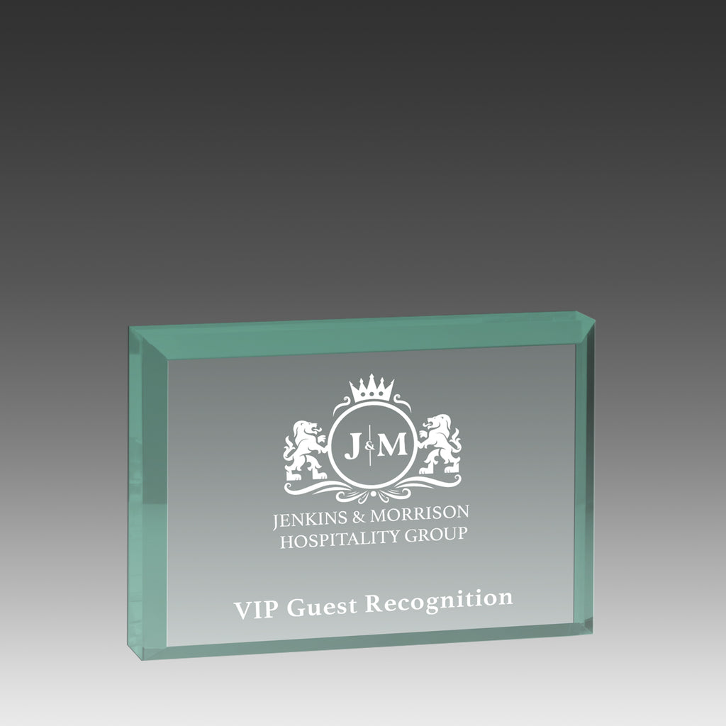 Straight Bevel Paperweight