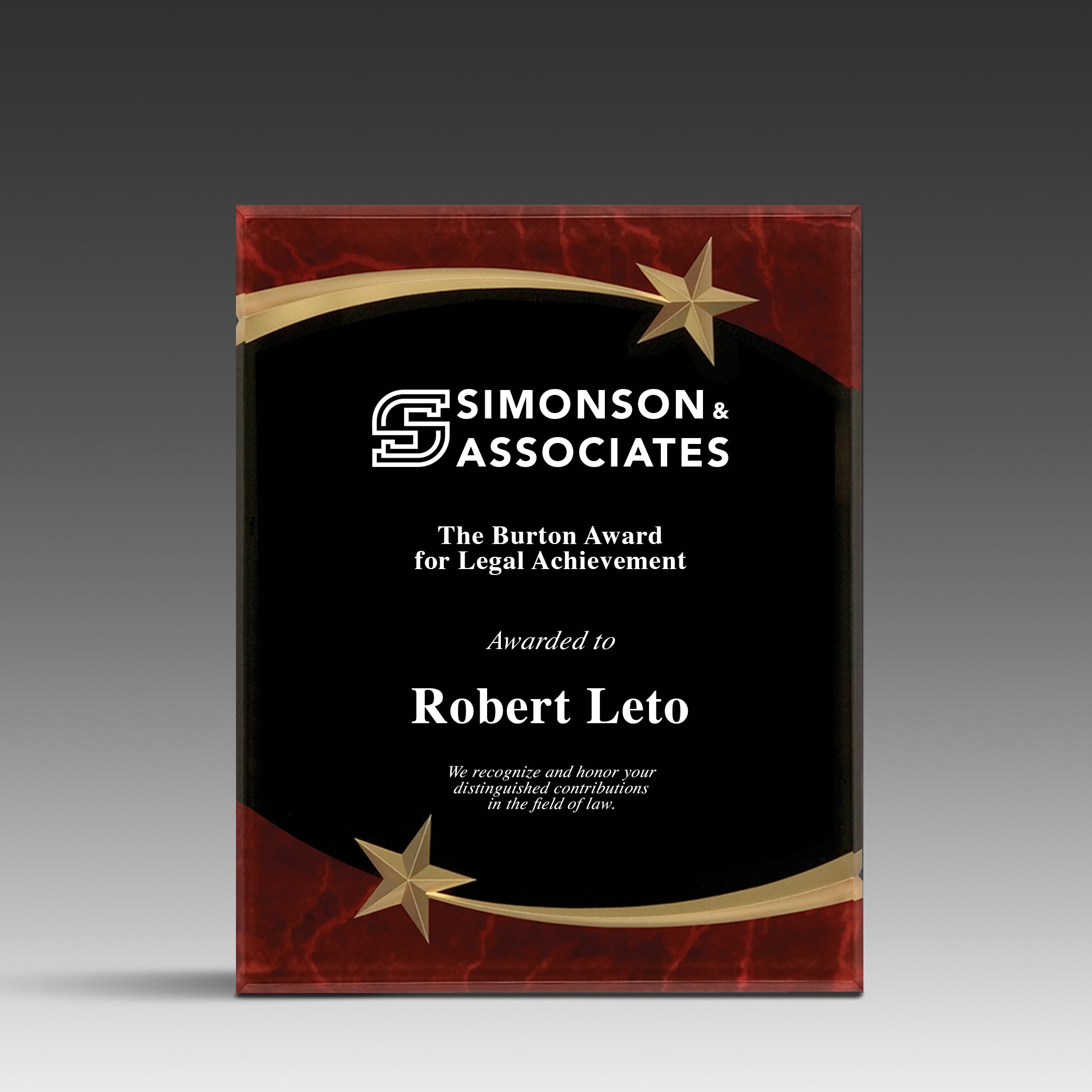 Original Carved Star™ Plaques