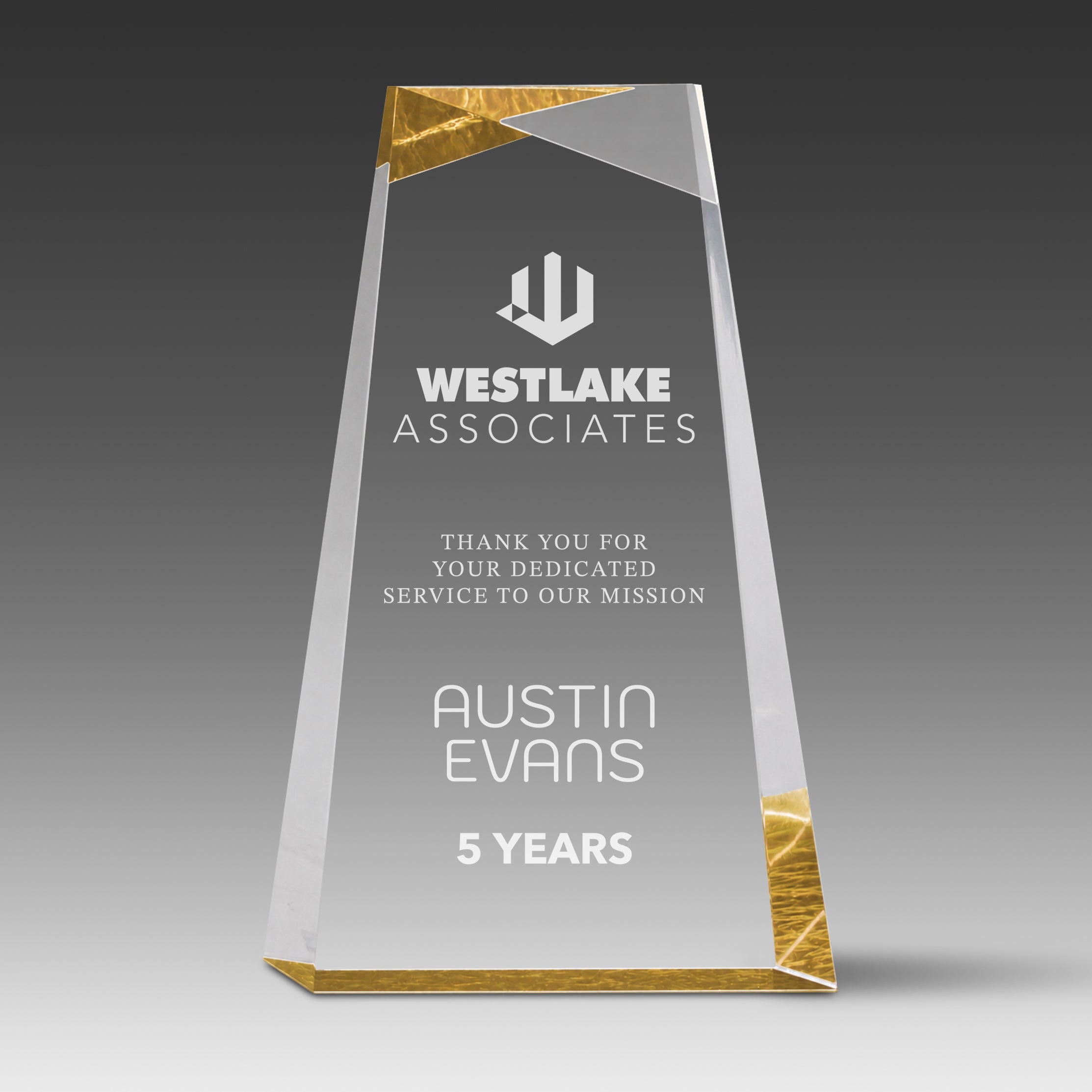 Wedge Facet™ Award