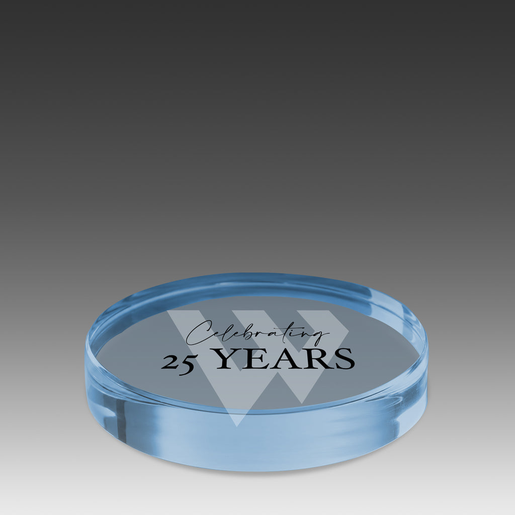 Circle Paperweight