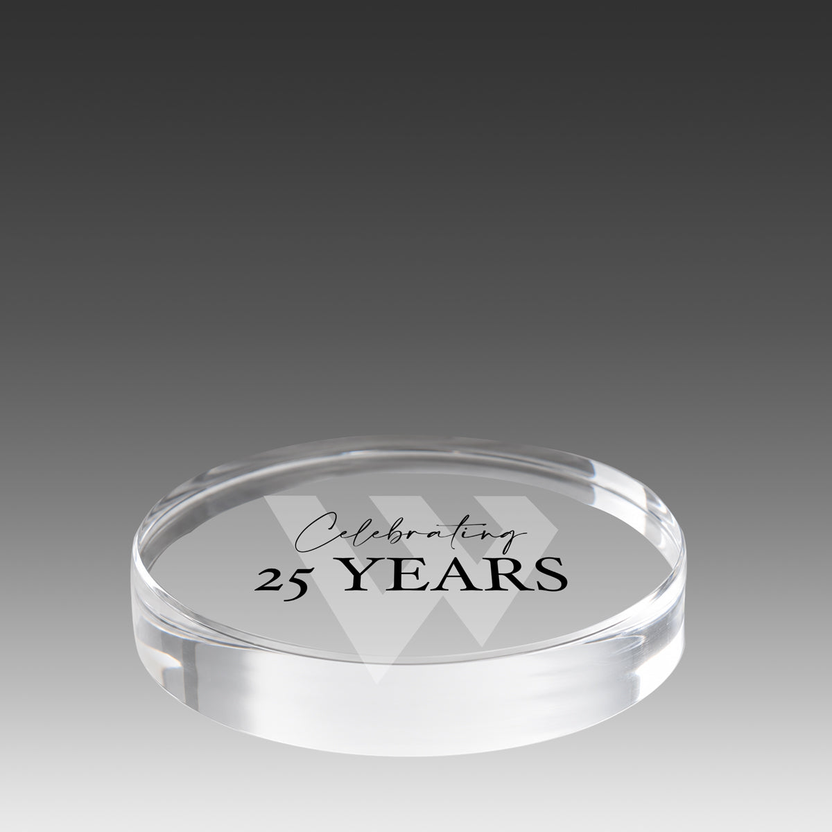 Circle Paperweight