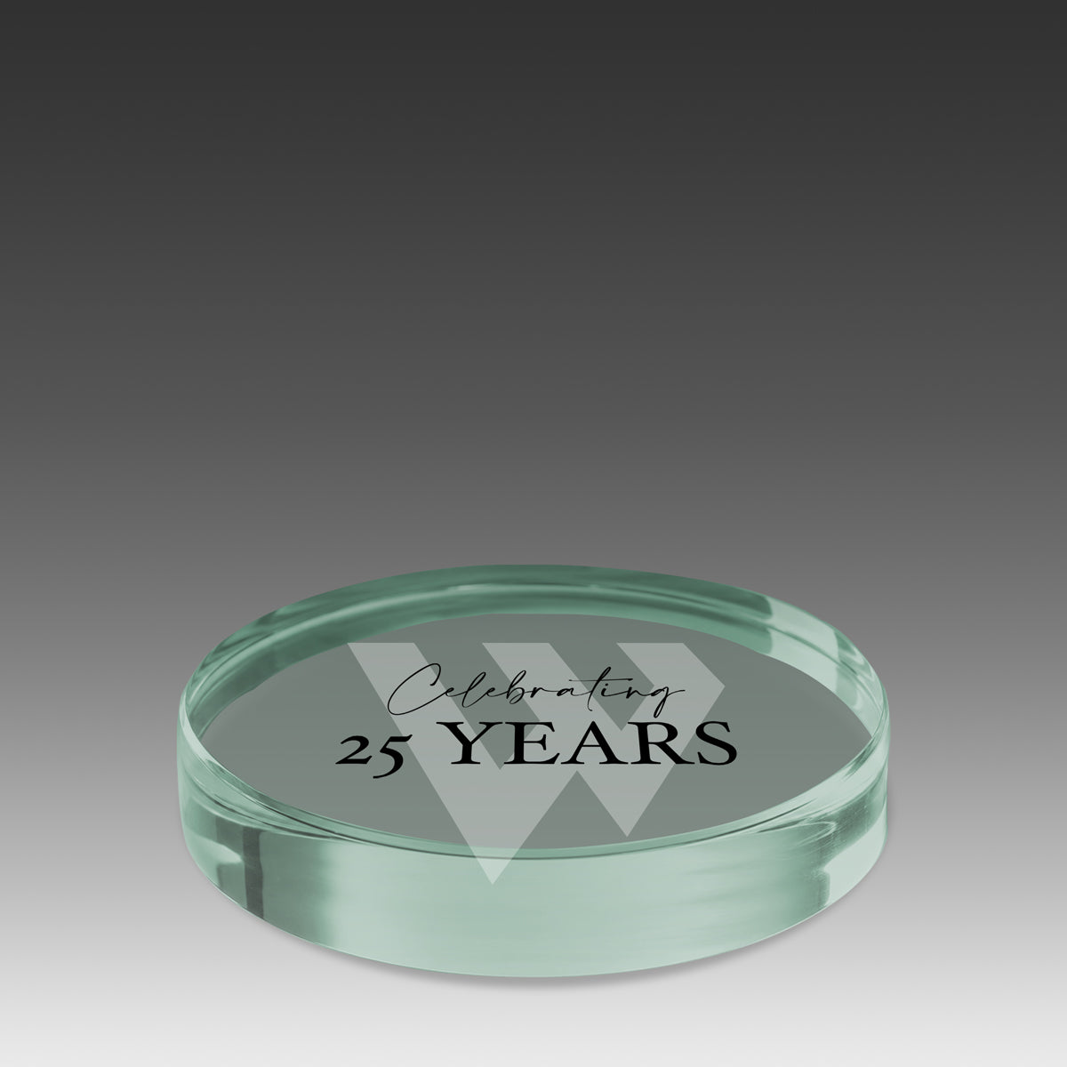 Circle Paperweight