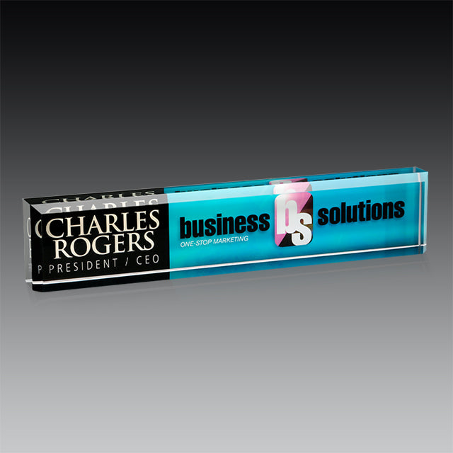 AcryliPrint® HD Nameplate