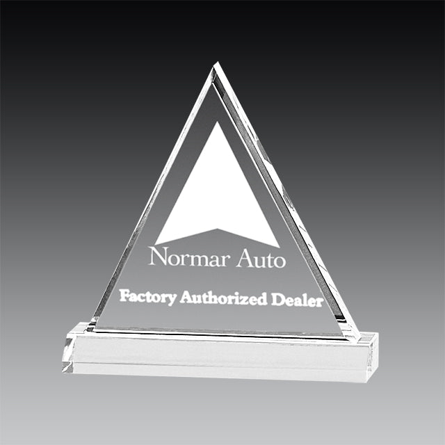 Beveled Triangle Award