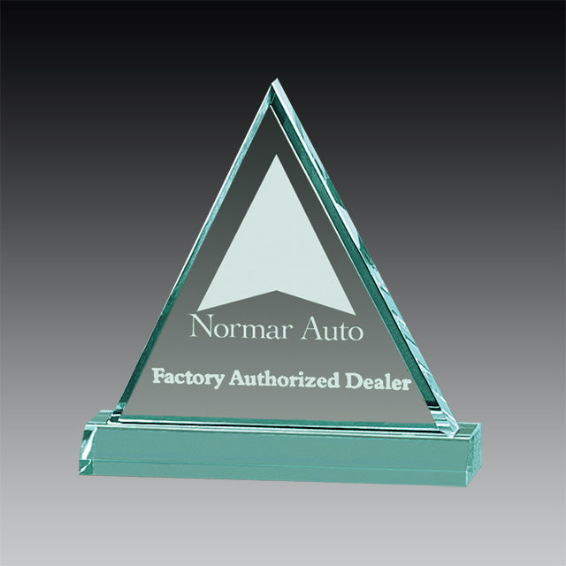 Beveled Triangle Award